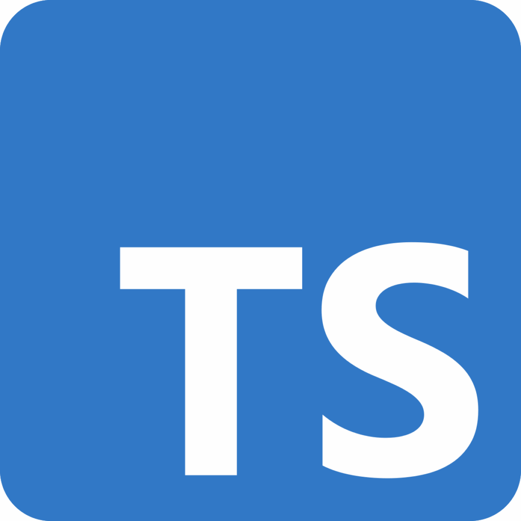 Logo of TypeScript