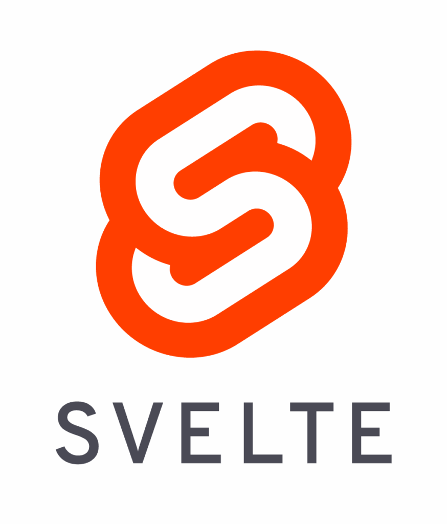 Logo of Svelte, a JavaScript framework for building user interfaces.